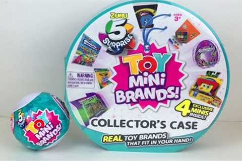Toy Mini Brands Zuru 5 Surprise Capsule &amp; Collector Case Unboxing &amp; Review