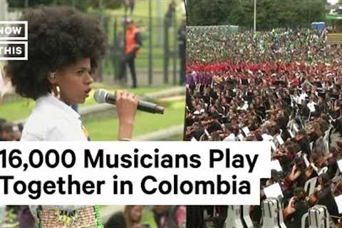 World's Largest Concert Honors Lives Lost in Colombia's Civil War