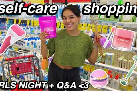 shopping for self care + hygiene essentials