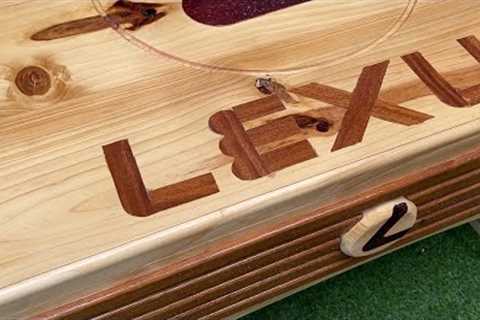 Unique Table With Symbolic Meaning Of Lexus // Creative Woodworking Project