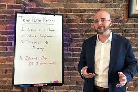 Arkansas Criminal Trial Technique - Locking Officers Into Their Report And Discrediting