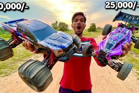 RC Monster Typhoon Car Vs RC Rlaarlo Buggy Car Unboxing &amp; Fight - Chatpat toy tv