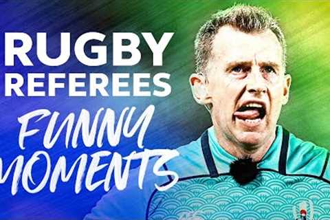 REFEREE BLOOPERS 😂 Funny Rugby Referees Moments from Nigel Owens &amp; more