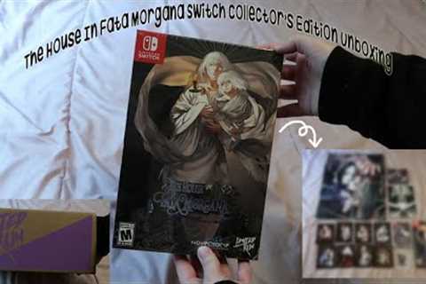 Limited Run Games - The House in Fata Morgana Switch Collector's Edition (Unboxing)
