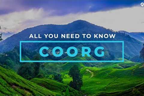 The Coorg Travel Planner: Things To Do In Coorg, Best Hotels In Coorg, Coorg Trip Budget | Tripoto
