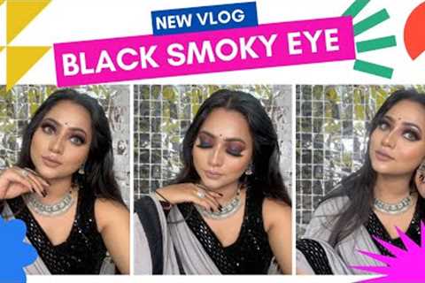 Smokey eye makeup tutorial | Quick and easy | step by step black smokey eye makeup for beginners.