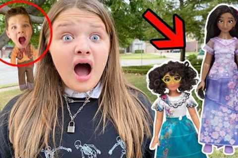 ENCANTO DOLLS REWIND! Encanto DOLLS FOLLOWS US HOME! Toy Shopping for Encanto Toys, Encanto House