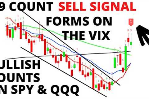 Stock Market CRASH: The NASDAQ  Gets 9 Count Buy Signal -VIX Gets A 9 Count Sell Signal SPX Tomorrow