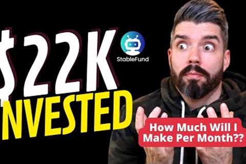 Watch Over My Shoulder: Live $4K Investment into StableFund | Risk Thought Process | Passive Income
