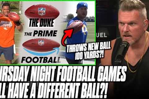 Amazon Has Made A New Football Just For Thursday Night Games?! | Pat McAfee Reacts