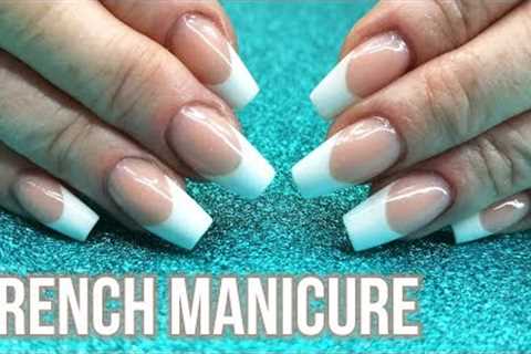 French Manicure On My Mum - Sculpted Nail Tutorial