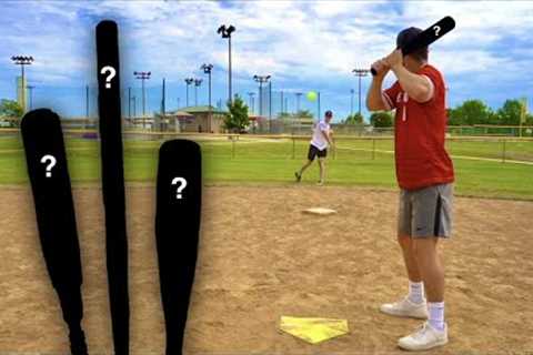 Hitting Blitzballs With the First Bat We Find