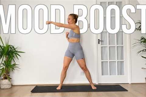 MOOD BOOSTING HIIT WORKOUT (10 MIN) - All Standing Exercises