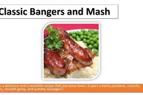 How to Make Classic Bangers and Mash | how to cook