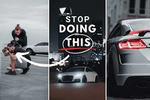 Car Photography Tips | 5 MORE MISTAKES AMATEURS MAKE