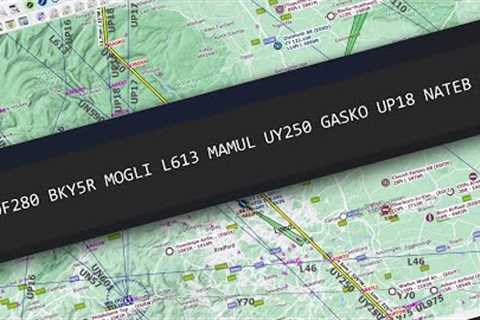 Beginners guide to Routes and Airways in LittleNavMap and the PMDG 737 in Microsoft Flight Simulator
