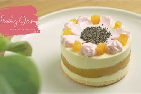 Mango Cheesecake | PeachyOven Cake Recipe