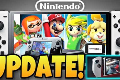 Nintendo Just Did An Interesting System Update! + Nintendo Switch Competitor Just Leaked...