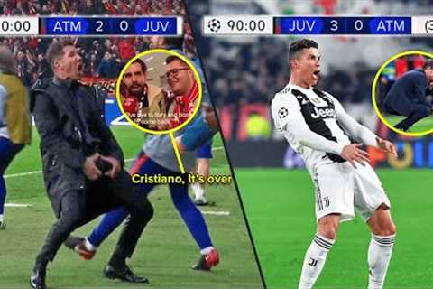 The Day Cristiano Ronaldo Finally Get Revenge Against Diego Simeone and Atletico Madrid