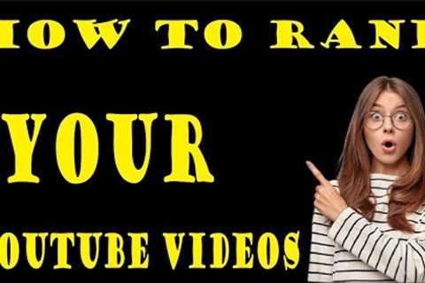 How To Rank your videos | How to rank video | video ranking | Sharp Tech