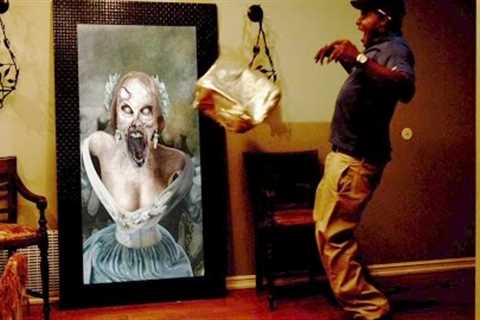 Paranormal Activity Digital Portrait Zombie Halloween Prank