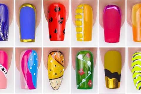 Creative French Nail Art Ideas | Mirror Powder Nails Art Design | Nails Tutorial