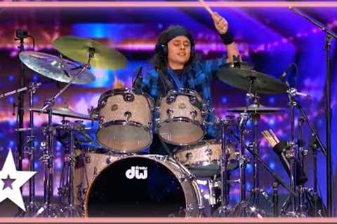 Kid Musician WOWS Judges With His Piano/Drum Playing on AGT 2020 | Kids Got Talent