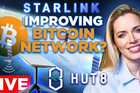 Elon Musk's Starlink Improving Bitcoin Mining &amp; Network? | w/ Sue Ennis @Hut 8 Mining Corp