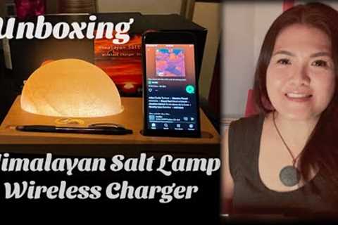 Amazon Product Review: Himalayan Salt Lamp and Wireless Charger