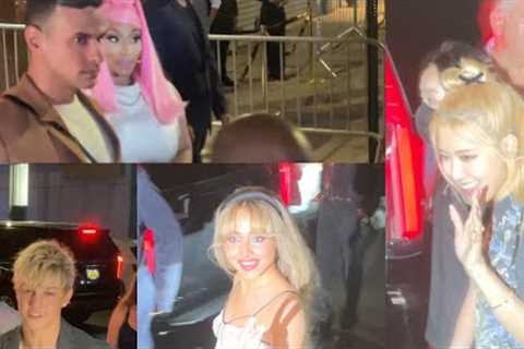 Nicki Minaj Rosé Stefan Benz Sabrina Carpenter and Offset Lastnight at the VMAs AfterParty in NYC