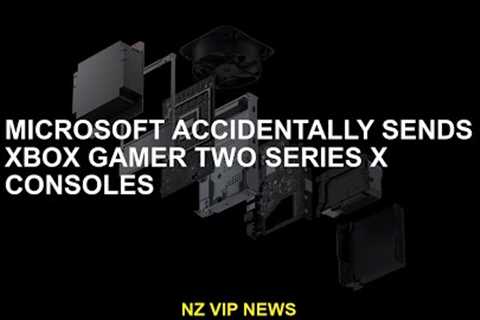 Microsoft accidentally sends Xbox Game Two Series X consoles