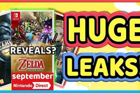 NEW Nintendo Switch Leaks | LOZ BOTW, Zelda Games, Metroid Prime &amp; More!