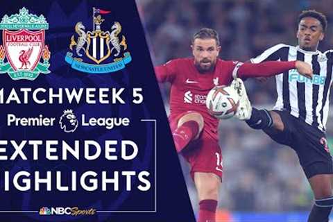 Liverpool v. Newcastle United | PREMIER LEAGUE HIGHLIGHTS | 8/31/2022 | NBC Sports