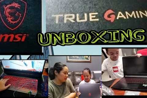 Unboxing MSI Laptop #msi #gadgets #laptop #mvlogs