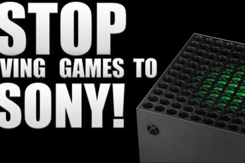 STOP GIVING GAMES TO SONY! Microsoft's Biggest Xbox Exclusive Is Going To The PS5 Now!
