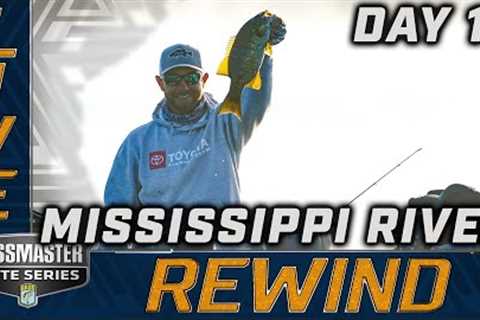 2022 Bassmaster LIVE at MISSISSIPPI RIVER - Day 1 (FRIDAY)