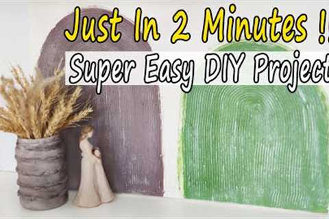 The Easiest DIY Project! | Wall Decoration Ideas &amp; DIY Project | DIY Room Decor