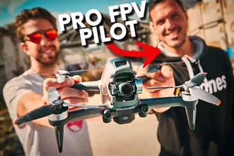 What If A Real Pro FPV Pilot Flies the DJI FPV Drone? | Reactions and Feelings