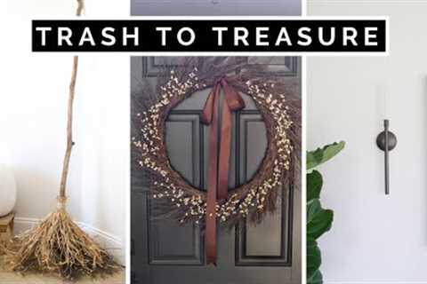 TRASH TO TREASURE DIY *FALL INSPIRED* HOME DECOR PROJECTS