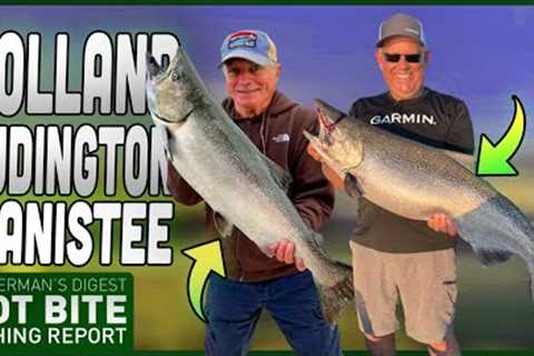 Lake Michigan King Salmon Fishing Reports!