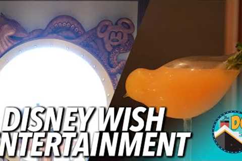 Disney Wish Entertainment, Bars, Lounges &amp; Pools Overview