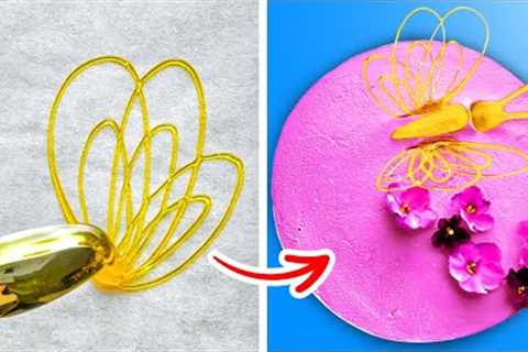 Impressive Caramel And Chocolate Decorations For Your Desserts