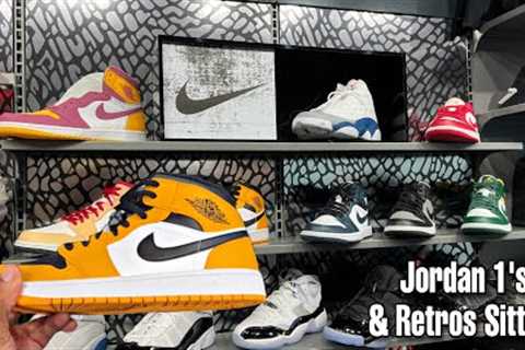 Found a lot of Jordan 1’s at Hibbet!!!