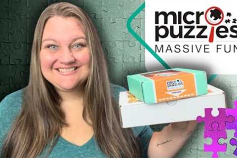 The Best Puzzle Subscription Box! MICRO PUZZLES Unboxing &amp; Review | June and July 2022