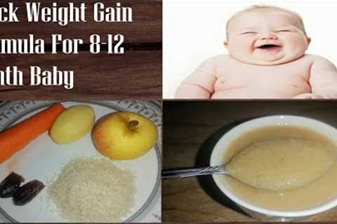 Healthy Baby Food Ideas || 8-12 Month Baby Food Recipe || Food Recipe With Rice Apple Carrot Dates