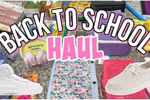 Back to School Shopping Haul 2022 / School Supplies and Clothing Haul