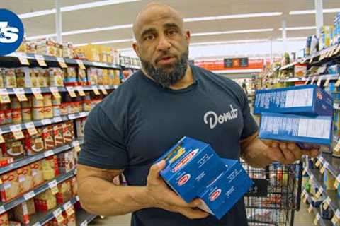 Budget Grocery Shopping w/ Pro Bodybuilders | Fouad Abiad's OG Grocery Hauls