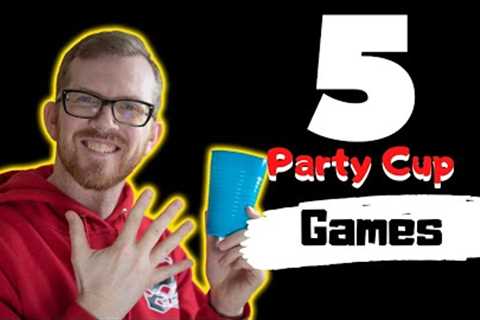 5 Easy Birthday Party Games using only Party Cups