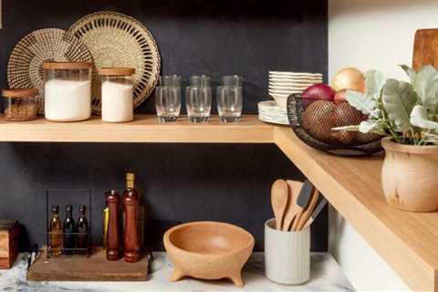 How to Build and Install DIY Floating Shelves in Your Kitchen