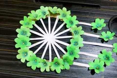 Beautiful Wall Décor using Cardboard &amp; Paper | Awesome Craft Ideas | DIY | Crafts Corner by Mani